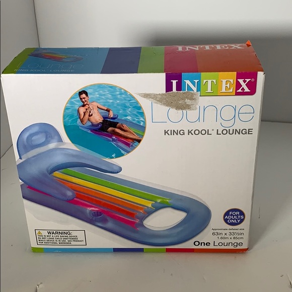 intex Other New King Kool Lounge Pool Float Poshmark